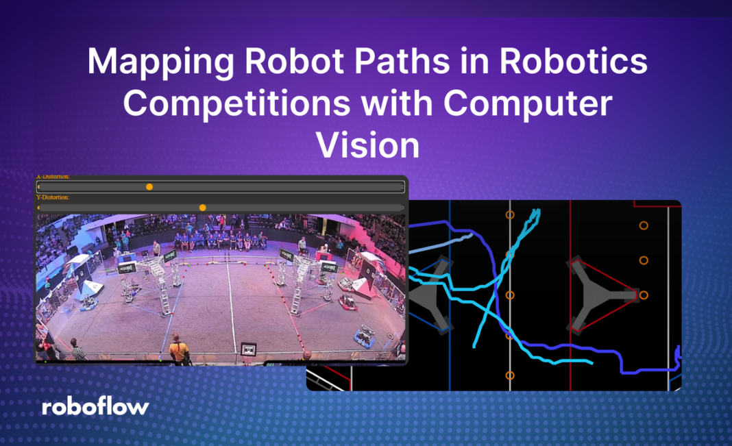 Mapping Robot Paths in Robotics Competitions with Computer Vision